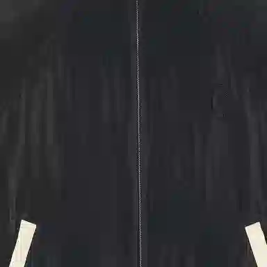 Saint Laurent SS22 Striped Zip Jacket Black