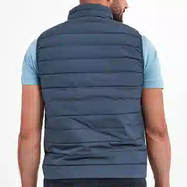 Emporio Armani SS23 Logo Vest Blue