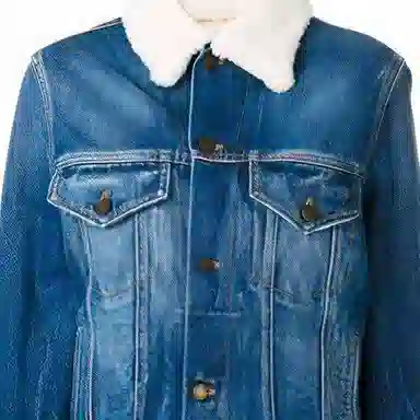 SAINT LAURENT Denim Jacket Blue