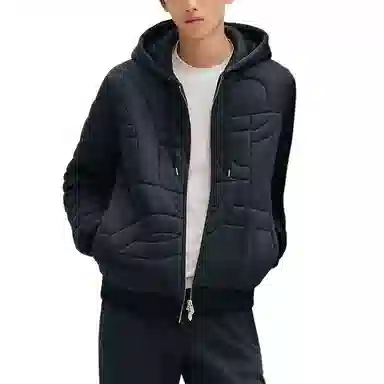 Hermes Quilted Hoodie Sweater