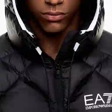 Emporio Armani EA7 Hooded Down Jacket