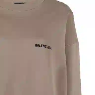 Balenciaga SS22 Logo Print Crewneck Sweatshirt