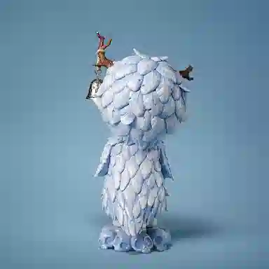 POP MART Hirono Porcelain Feather Figurine