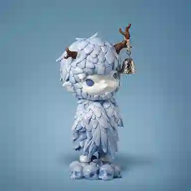 POP MART Hirono Porcelain Feather Figurine
