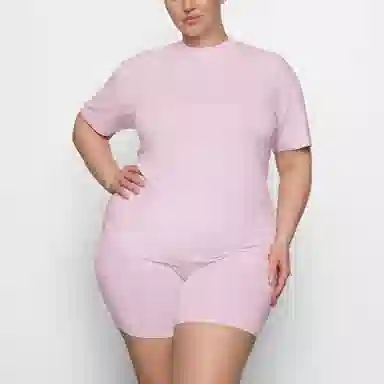 SKIMS Boyfriend T-Shirt Cherry Blossom