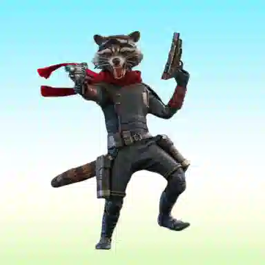Hot Toys Rocket Raccoon Avengers 4