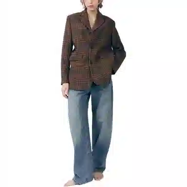 ZARA ZW Series Brown Blazer