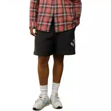Stussy SS25 VARSITY FLEECE SHORT logo