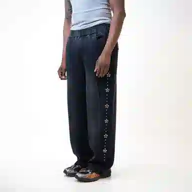 Vandy The Pink Studded Thermal Sweatpants