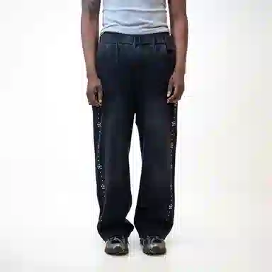 Vandy The Pink Studded Thermal Sweatpants