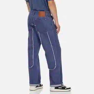 EVISU Capsule Zero Wide Leg Jeans