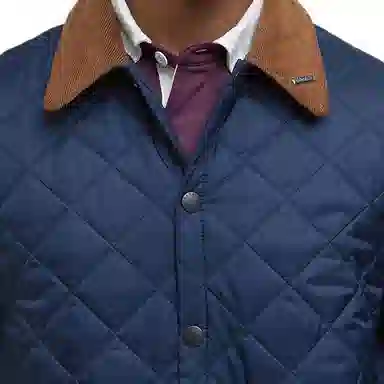 Barbour Navy Cotton Jacket