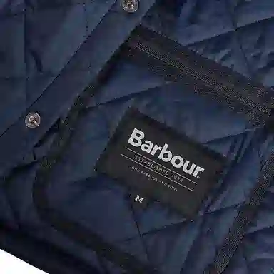 Barbour Navy Cotton Jacket