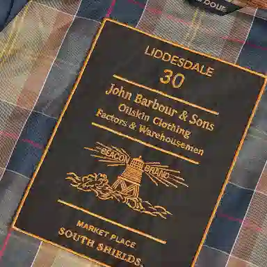 Barbour Navy Cotton Jacket