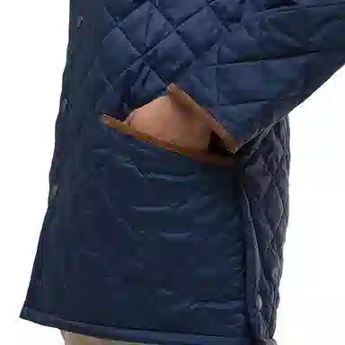 Barbour Navy Cotton Jacket