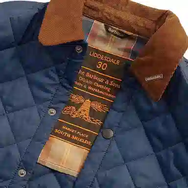 Barbour Navy Cotton Jacket