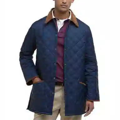 Barbour Navy Cotton Jacket