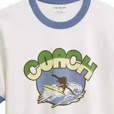 COACH SS25 Surf Graphic Tee