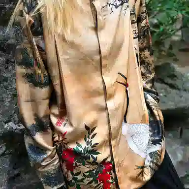 Hubu Penglai Spring Crane Shirt