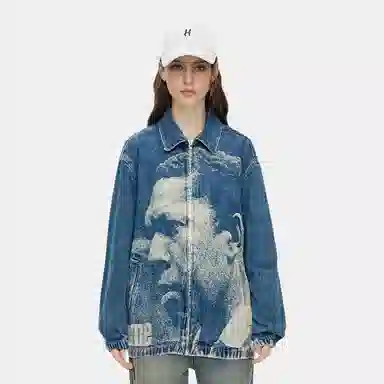 Supreme John Coltrane Denim Harrington Jacket