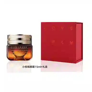 雅诗兰黛 第五代小棕瓶熬夜眼霜+第七代小棕瓶精华液 修护淡纹紧致 小棕瓶眼霜精华心意至上套装