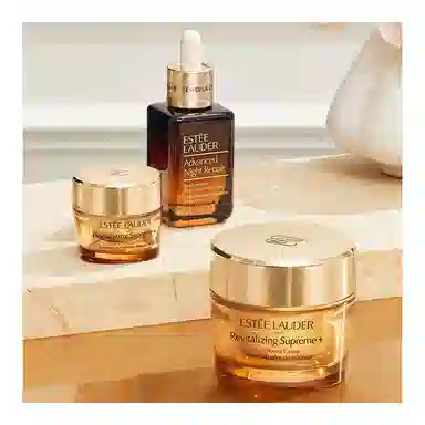 雅诗兰黛 棕心好友日小棕瓶精华面霜护肤套装 保湿滋润 六件套