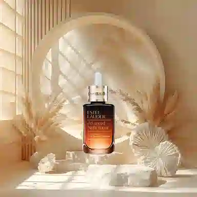 雅诗兰黛 小棕瓶精华微雕眼霜护肤套装 舒缓保湿