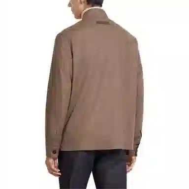 Zegna FW25 Stand Collar Jacket