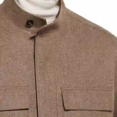 Zegna FW25 Stand Collar Jacket