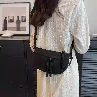 恒源祥 时尚百搭 布 单肩包 男女同款情侣款 多色