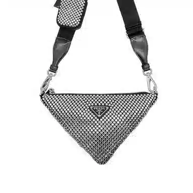 Prada Triangle Bag Black