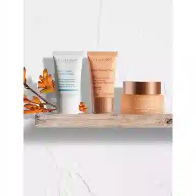 娇韵诗 紧致面霜面膜护肤套装 滋润 三件套