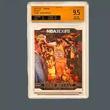 PANINI 2017-18 hoops Kobe Brvant 9.5