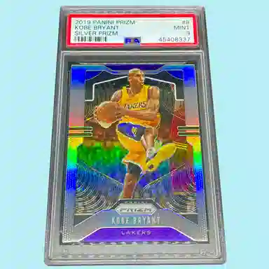 Panini Kobe Bryant Prizm PSA9