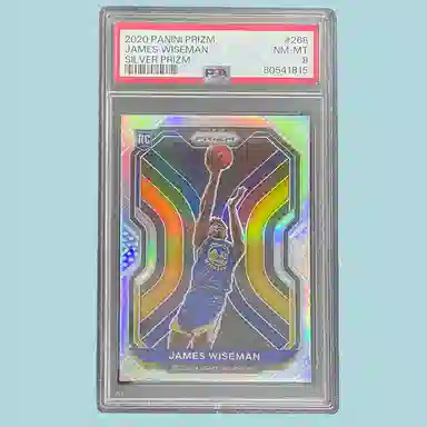 PANINI 2020-21 prizm RC PSA 8