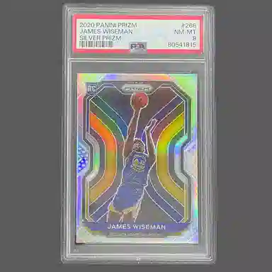 PANINI 2020-21 prizm RC PSA 8