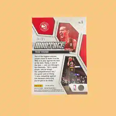 PANINI 2023-24 Mosaic Trae Young 3485
