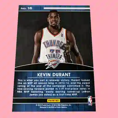PANINI KD 2013-14 NBA MVP