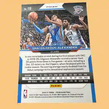 PANINI SGA prizm