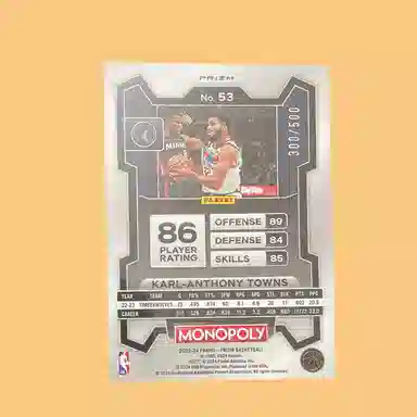 PANINI 2023-24 prizm 300500 mojo