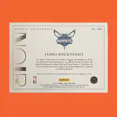 PANINI 2021-22 Noir RC 9799