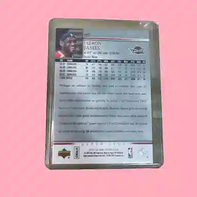 UPPER DECK 2007-2008 LeBron James ud