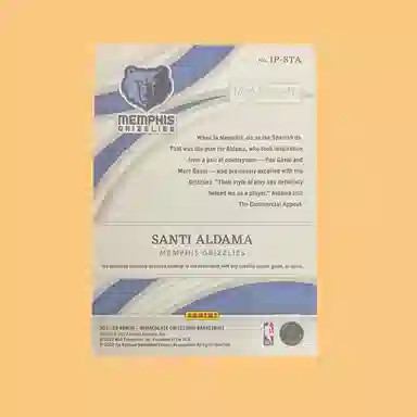 PANINI 2021-22 IMM RC 1350