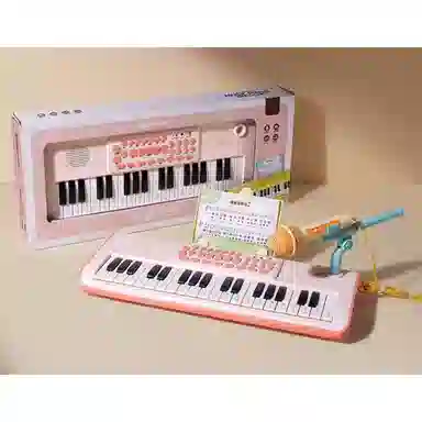 乐乐鱼 电子琴乐器初学 入门可弹奏 早教益智玩具