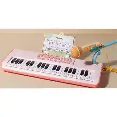 乐乐鱼 电子琴乐器初学 入门可弹奏 早教益智玩具