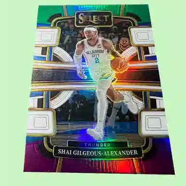Panini Prizm SGA Thunder Card
