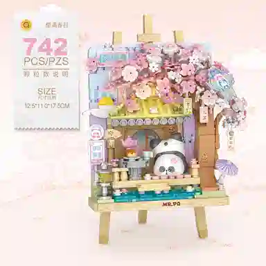 LOZ MR.PA 601-1000pcs LOZ7203-7206