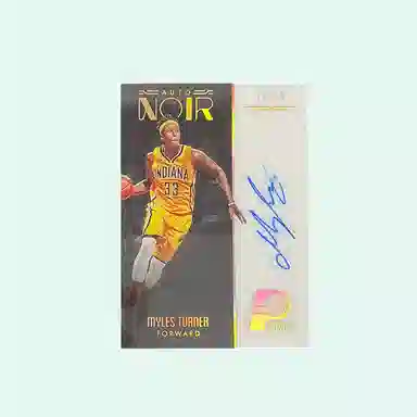 PANINI 2016-17 Noir Myles Turner 1125