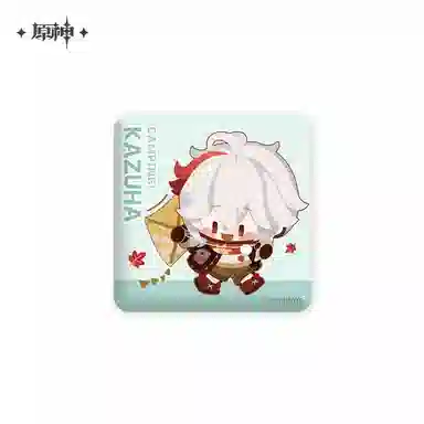 原神 安闲露营主题系列方形 徽章