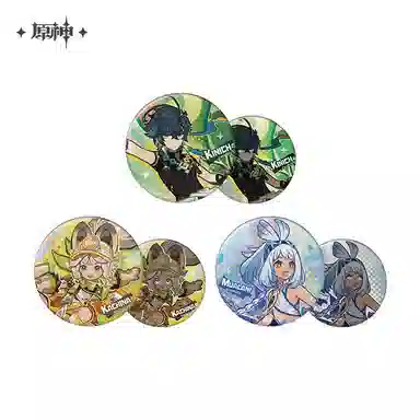 原神 基尼奇 玛拉妮 绮绘的踪绪系列 卡齐娜 徽章